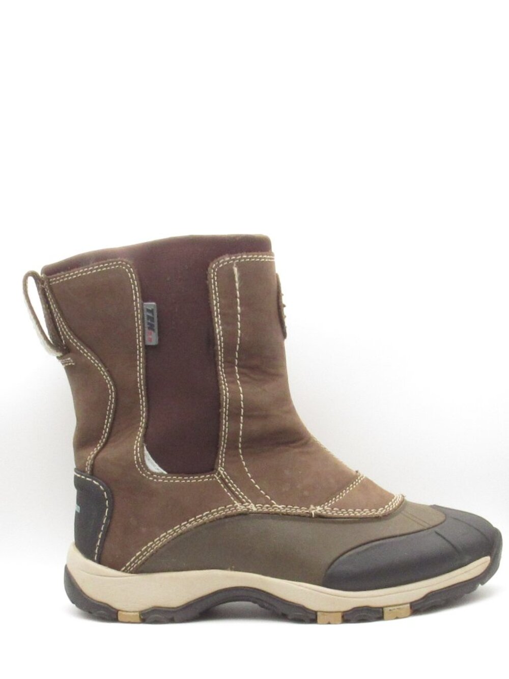 LL Bean Brown Boots Storm Chaser Tek 2.5 Slip On Boots Women's Size 8 Waterproof - Picture 4 of 10